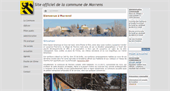 Desktop Screenshot of morrens.ch